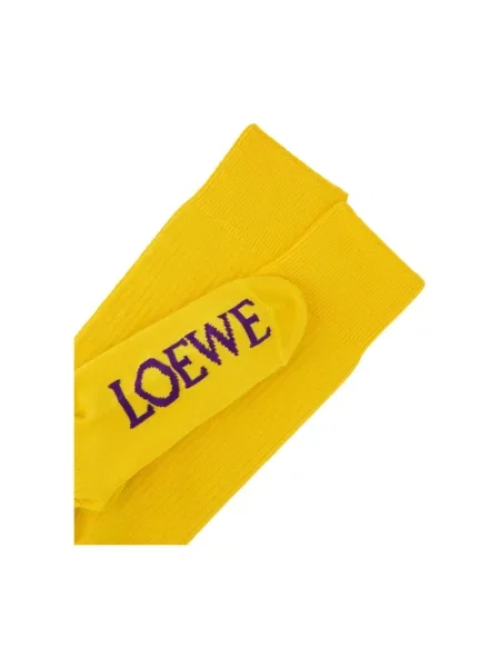 Skarpety Loewe żółte