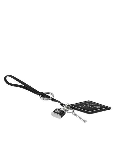 Obesek KARL LAGERFELD črna