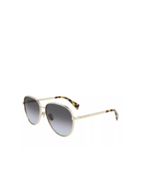 Okulary przeciwsłoneczne Lanvin żółte