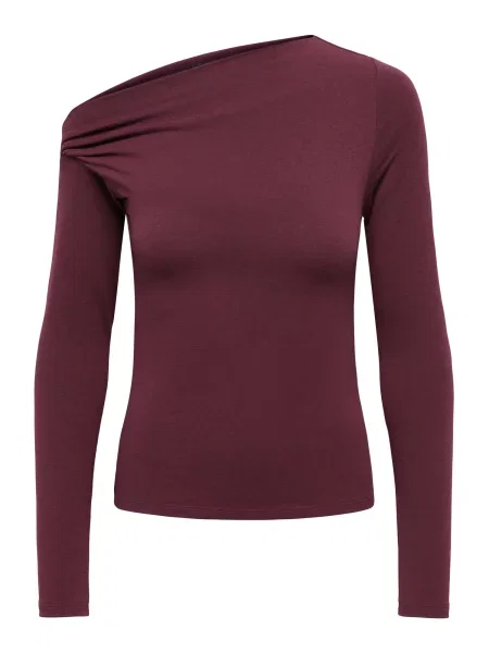 ONLY Tricou ONLSIA mov zmeură