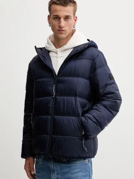 Яке Tommy Jeans тъмносиньо зимен модел синьо