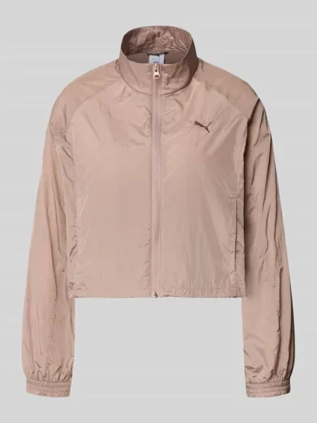 Kurtka w kroju relaxed fit ze stójką model Her' Puma różowa