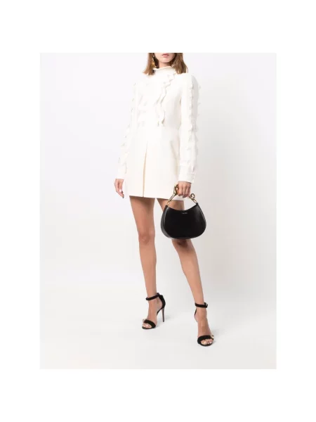 Torebka hobo Lanvin skórzana czarna