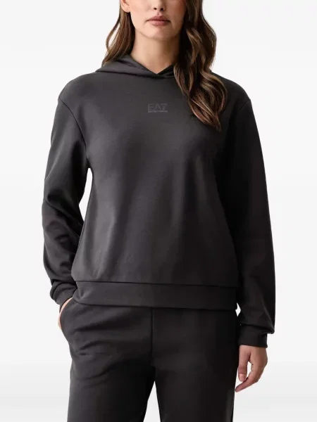 Trening Ea7 Emporio Armani cu imagine alergare gri