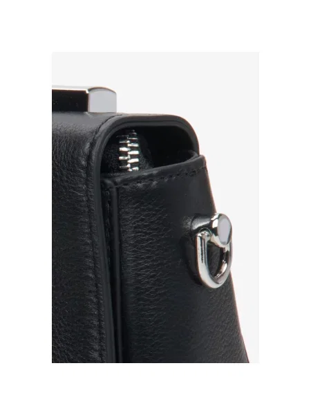 Кожаная сумка Estro черная