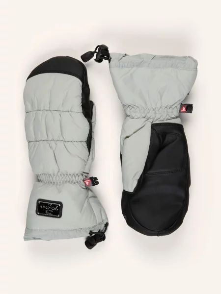 Reusch Lyžařské Rukavice Puffy R-Tex® Xt světle šedá černá