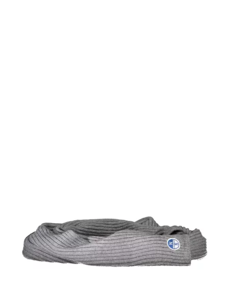Fular North Sails tricotate cu autograf gri
