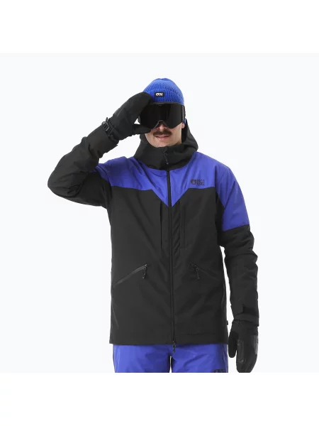 Férfi sídzseki Picture Bangup deep ultramarine / black Bangup fekete