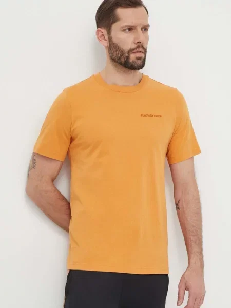 Peak Performance kratka majica oranžna