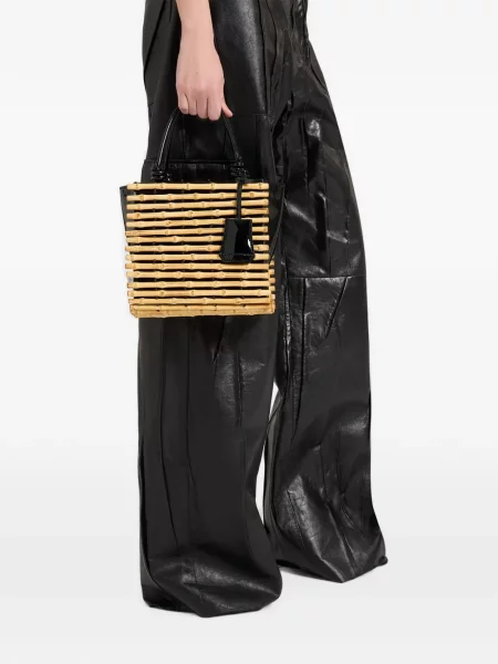 Geantă shopper Ermanno Scervino din bambus