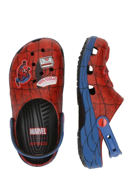 Šlepetės Crocs SpiderWebClClgK Raudona balta