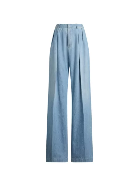 Blugi drepți Ralph Lauren Collection albastru