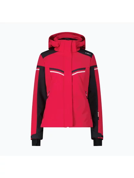 Дамско ски яке CMP Zip Hood carminio розово