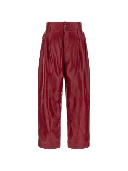 Pantaloni Alberta Ferretti roșu