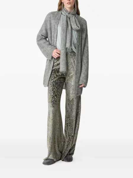 Cardigan Forte_forte de mohair gri