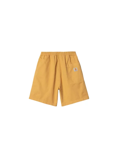 Krótkie szorty Carhartt Wip żółte