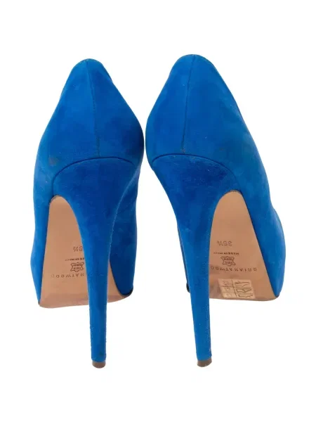 Semišové lodičky Brian Atwood modré