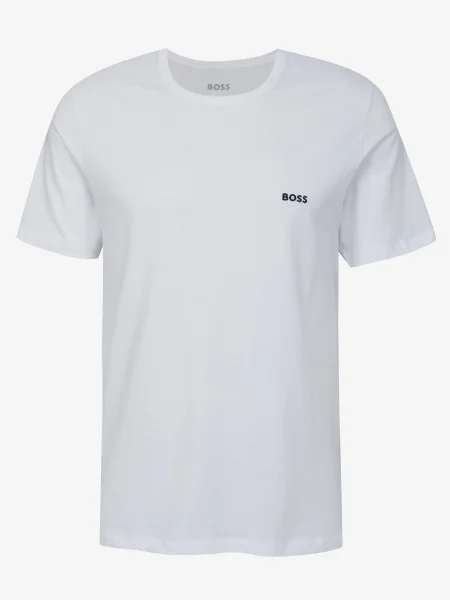 BOSS tričko TShirt RN 3P Classic biela