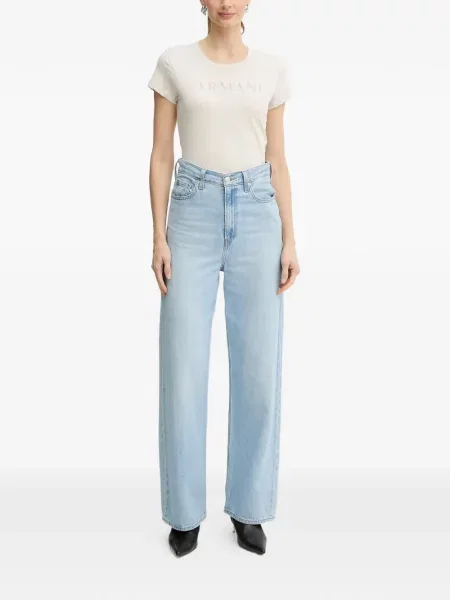 Tricou Armani Exchange cu autograf