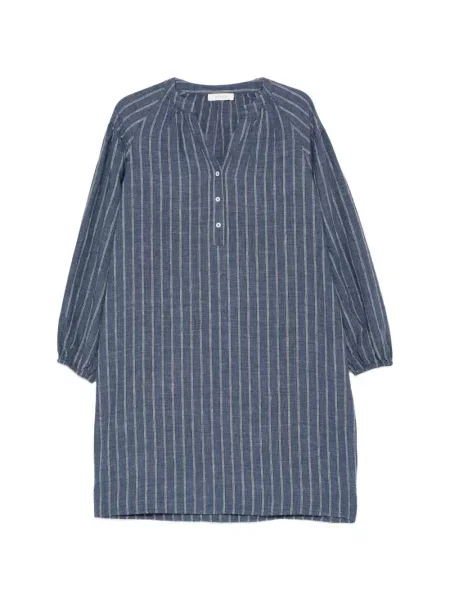 Sukienka mini Jcsophie w paski niebieska