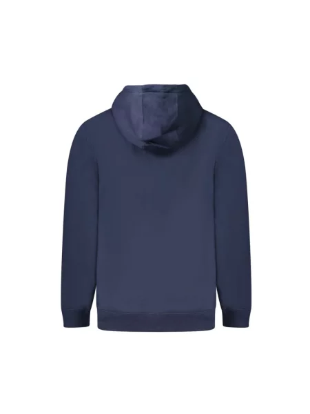Bluza rozpinana o kroju regular fit z kapturem Tommy Hilfiger niebieska