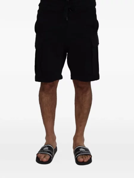 Pantaloni scurți cargo Dolce & Gabbana negru