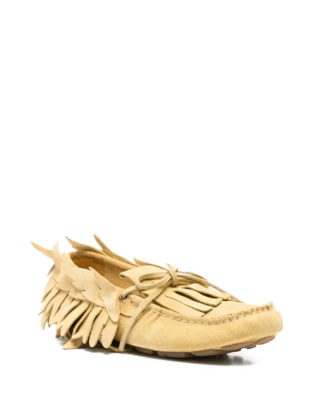 Лоуфъри Alberta Ferretti с ресни жълто