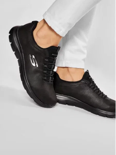 Skechers Sneakersy Itz Bazik černá