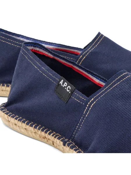 Espadryle A.p.c. granatowe