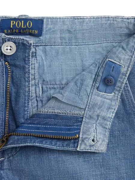 Szorty jeansowe dziecięce Polo Ralph Lauren niebieskie