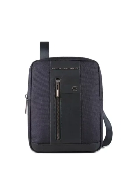 Geanta crossbody Piquadro din piele albastru