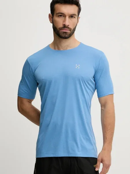 Športna kratka majica Haglöfs L.I.M Ridge modra