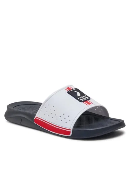 Olcsóbban. RIDER Smash II Slide AD férfi flip-flop kék/fehér/vörös. Méret: Eu fehér