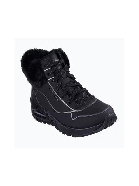 Туфлі SKECHERS Uno Rugged Fall Shimmer чорні/металік чорні