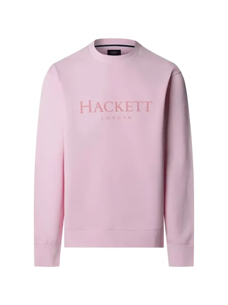 Hanorac Hackett London cu imagine roz