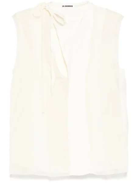 Top Jil Sander alb