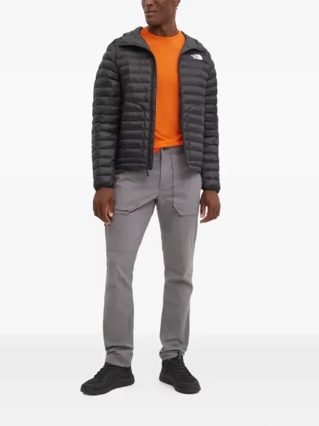 Geacă The North Face cu glugă negru