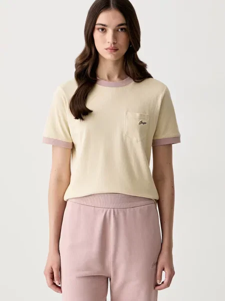 BOSS Orange tricou pentru femei din C_Ezoe bej