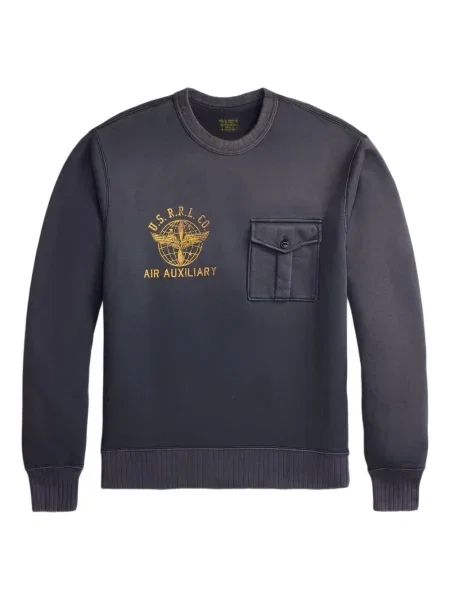 Hanorac Ralph Lauren Rrl cu imagine gri