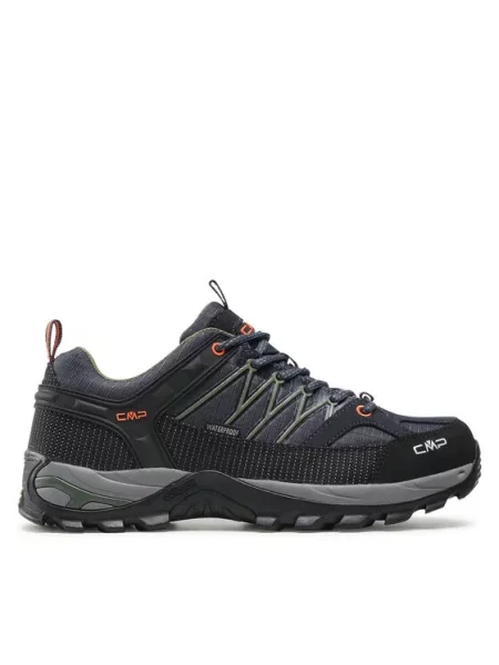 CMP Trekking čevlji Rigel Low Trekking Shoe Wp črna