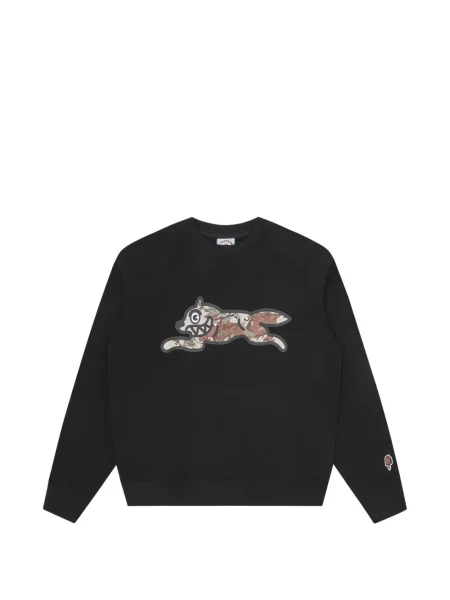 Hanorac crewneck Icecream negru