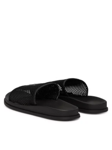 Calvin Klein Šlepetės Mesh Mule Slides juoda