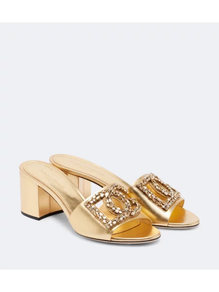 Papuci tip mules Dolce&gabbana din piele