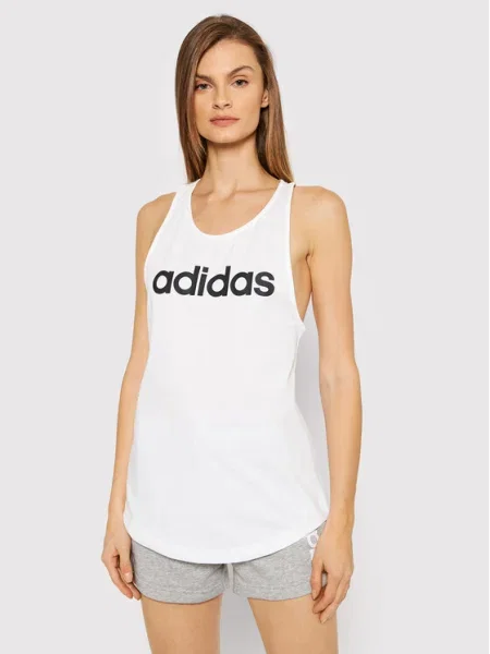 Adidas Felső Essentials Loose Logo fehér