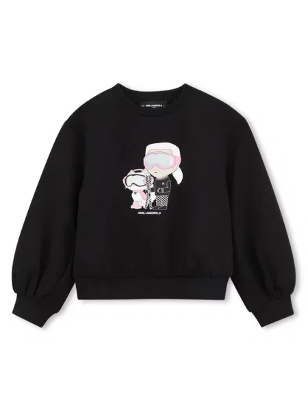 Karl Lagerfeld Kids Hanorac S negru