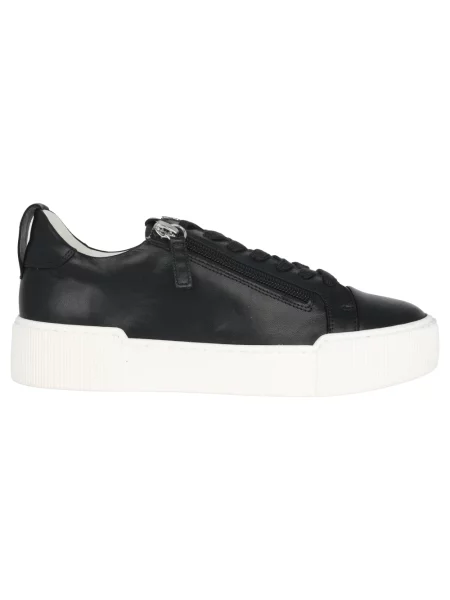 Sneakersy Högl sznurowane czarne