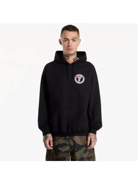 Hanorac cu glugă Thrasher negru