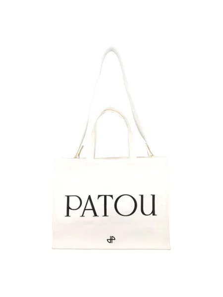 Shopperka Patou elegancka biała