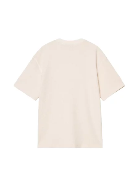 T-shirt z fakturowanym wzorem model Nelson' Carhartt Wip beżowa