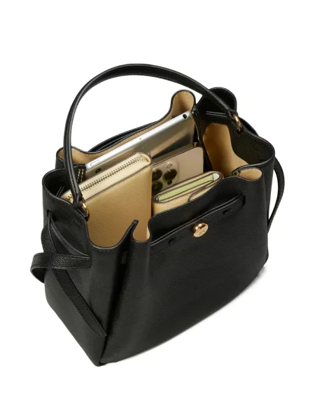 Geantă bucket Tory Burch maro